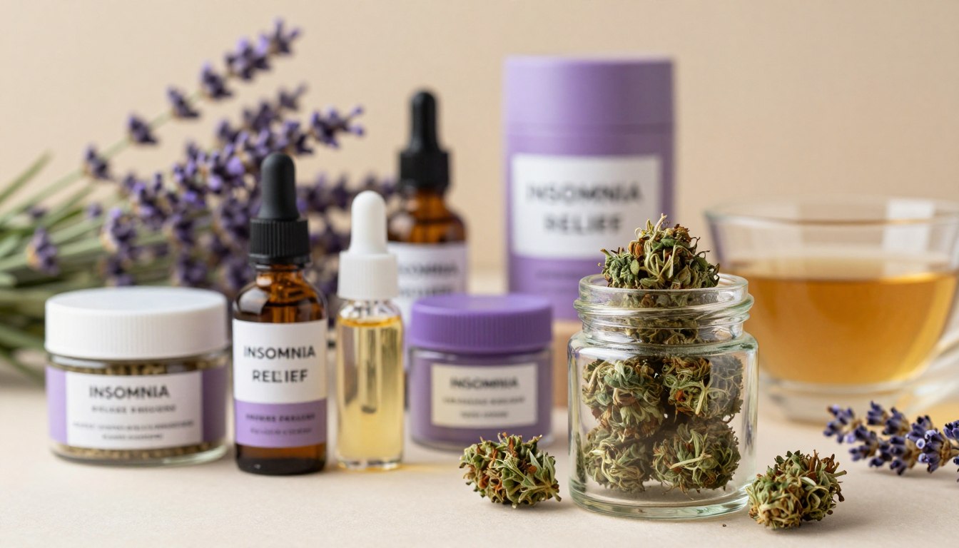 cannabis products for insomnia relief