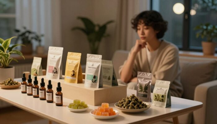 choosing cannabis product for sleep